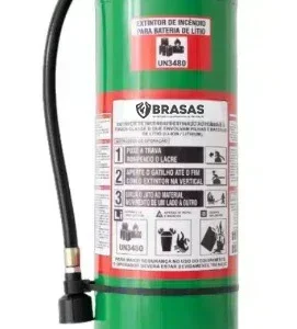 Extintor de incêndio para baterias de lítio
