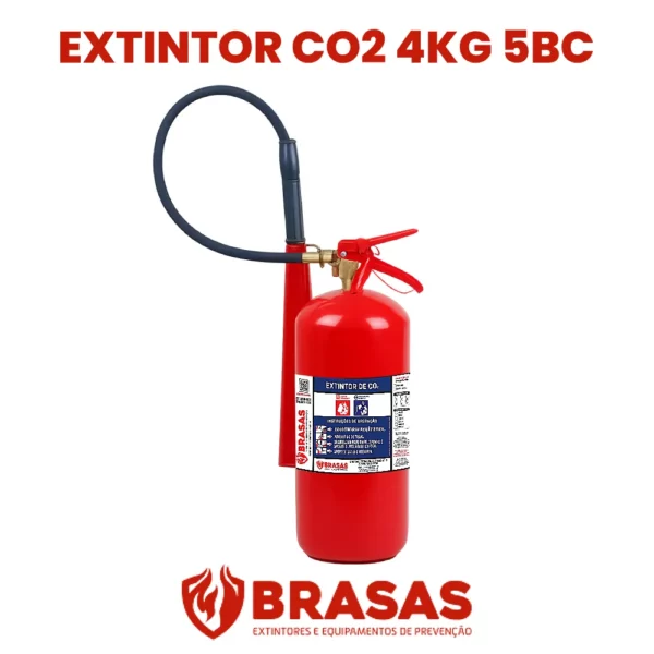 Extintor CO2 4KG 5BC