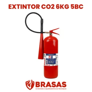 Extintor CO2 6KG 5BC