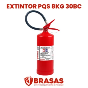 Extintor PQS 8KG 30BC
