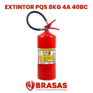 Extintor PQS 8KG 4A 40BC
