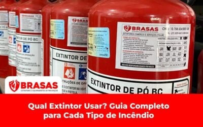 Qual Extintor Usar? Guia Completo para Cada Tipo de Incêndio