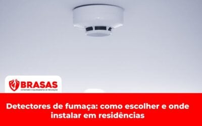 Detectores de fumaça: como escolher e onde instalar em residências