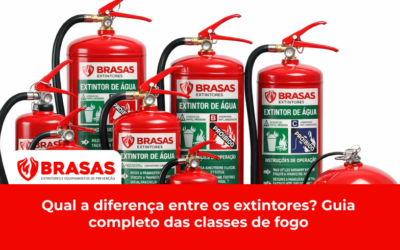 Qual a diferença entre os extintores? Guia completo das classes de fogo